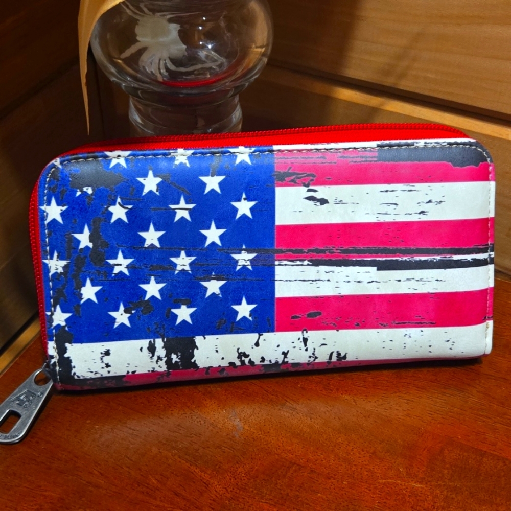 American Bling ๐บ๐ธ American Pride Tote & Wallet Set NWT - Picture 5 of 10